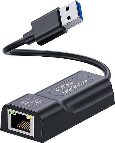 Switch Wired Internet LAN Adapter, Switch Ethernet Adapter for Nintendo Switch/Switch OLED, Mac Computer, Windows Laptops, USB to Ethernet Adapter, USB3.0 Network, Switch Accessories