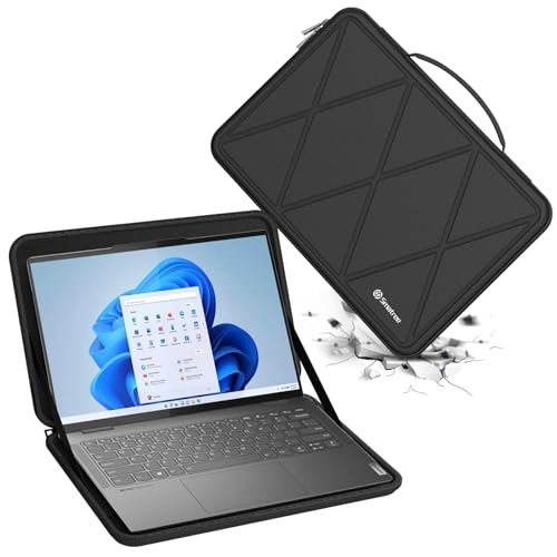 Smatree M35T Hard EVA Protective Sleeve for 13 inch MacBook Air M4 2025 | for 13.6 inch MacBook Air 2024 M3 3113/2022 M2,13.3 inch MacBook Pro 2022 M2/2020-2016,MacBook Air Retina 2020-2018(X8032T) - color: Black, size: for 13 inch MacBook Air 2025/2024/P