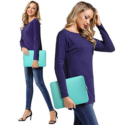 11.6 inch Laptop Case Compatible with 12 inch MacBook Air 11 inch ASUS Vivobook Go Lenovo 100e Gen 4 Acer Gateway Chromebook 311 Computer Accessories Bag Sleeve Cover Carrying Case 11 inch, Mint - color: Mint Green, size: 11.6" / Old 11-12 Inch MacBook
