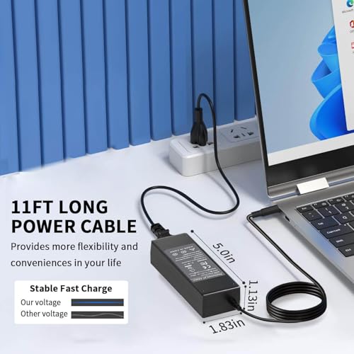 90W 65W 45W AC Charger Adapter Charger for Dell OptiPlex 9020 3020 3050 3060 3070 3040 9010 7050 7060 7070 7040 Micro Desktop G6J41 0G6J41 MGJN9 43NY4 Power Supply Adapter Cord