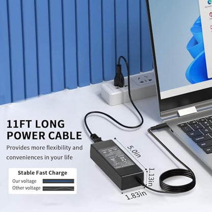 90W 65W 45W AC Charger Adapter Charger for Dell OptiPlex 9020 3020 3050 3060 3070 3040 9010 7050 7060 7070 7040 Micro Desktop G6J41 0G6J41 MGJN9 43NY4 Power Supply Adapter Cord