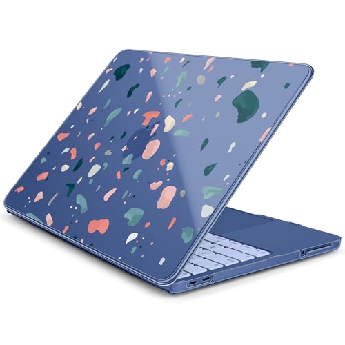 Batianda Case for MacBook Neo 13 Inch 2026 Model A3404, Abstract Terrazzo | 4-in-1 Laptop Accessories Bundle with Confetti Stone Art, Ultra Slim Hard Shell for Students and Modern Style Users - color: Abstract Terrazzo