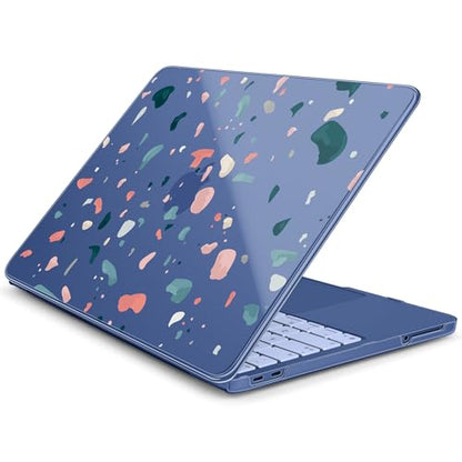 Batianda Case for MacBook Neo 13 Inch 2026 Model A3404, Abstract Terrazzo | 4-in-1 Laptop Accessories Bundle with Confetti Stone Art, Ultra Slim Hard Shell for Students and Modern Style Users - color: Abstract Terrazzo