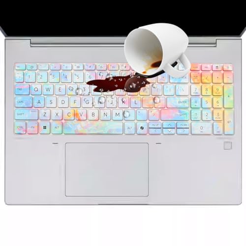 Colorful Keyboard Cover for 2026 2025 2024 HP ProBook 460 465 G11 16", HP EliteBook 660 665 G11 16"/EliteBook 460 465G11 16 inch Laptop Accessories Protective Keyboard Cover Skin US Layout - color: Dazzle