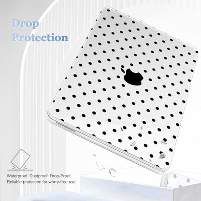 Tuiklol for 2026 MacBook Neo 13 Inch A18 Pro Chip Case, (Model A3404) Anti-Scratch Anti-Drop Slim Hard PC Shell Case with Shockproof Protective MacBook Neo Laptop Cover, Spot-Black - color: Spot-Black