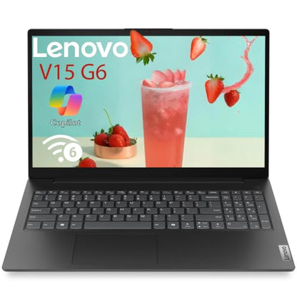 Lenovo Portable Laptop for Business and Student with Office 365, 15.6" FHD, 8GB DDR4 RAM, 256GB PCIe SSD, Intel Dual-Core, WiFi 6, Bluetooth 5.2, USB-C, Fast Charging, Windows 11