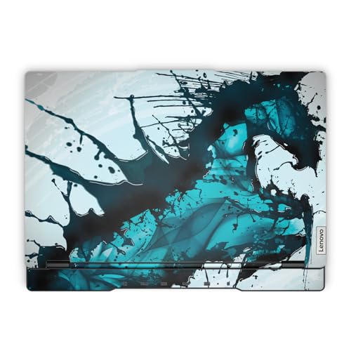 Laptop Skin Compatible with Lenovo Legion 5 Gaming Laptop (15IRX9) 2024 - Wild Splash - Premium 3M Vinyl Protective Wrap Decal Cover - Easy to Apply | Crafted in the USA - color: Wild Splash, size: Legion 5 Gaming (15IRX9) 2024 Full Cover Skin, style: Mat