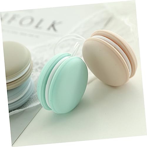 Amosfun 12pcs Macaron Shape Screen Lens Cleaning for Glasses Phone Eyewear Stain Fingerprints Reusable - color: Light Greenx3pcs, size: 3.5X3.5X1.6CMx3pcs
