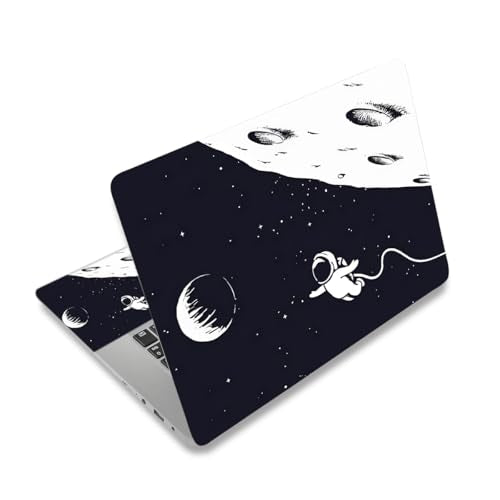 12.1-15.6 Inch Laptop Skin Decal, Universal Reusable Vinyl Laptop Cover Sticker, Waterproof Art Decal Protector - Space Astronaut - color: Space Astronaut