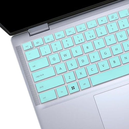 Keyboard Cover for Dell 14 Plus DB04250 DB04255 DB14250 DB14255,Dell Inspiron 14 5440 7441 7440 7445 14" & Inspiron 16 7640 16" Laptop US Layout (Not Fit:Dell 14S & 14 DA14250 Premium)-Hotblue - color: Hotblue