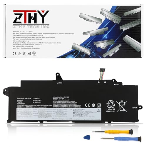 L21M4P75 L21B4P71 Battery Replacement for Lenovo ThinkPad T14s Gen 3 Gen 4 | ThinkPad T14s 2022 2023 Laptop L21L4P73 L21D4P74 Battery SB10W51976 SB10W51977 5B10W51874 5B10W51875 15.36V 57Wh 4-Cell - size: 11.61*4.05*0.19 inch L21M4P75