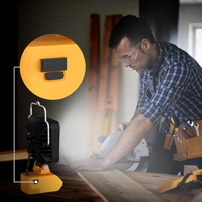 8 Pack Anti-Dust Plugs for Dewalt Work Light, Charging Port Cover Caps Protector Compatible with USB-C & USB-A Ports on Laptops, Phones, AirPods, Power Tools and More