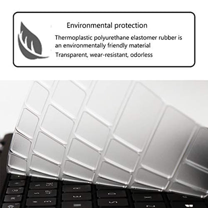 Keyboard Cover for Acer Nitro 5 AN515-58/57/56/55/45/44/43, Nitro 16 AN16-51/41, Nitro 17 AN17-51/41, Predator Helios 300 PH315-55/54/53/52 PH317-53/54 - color: TPU