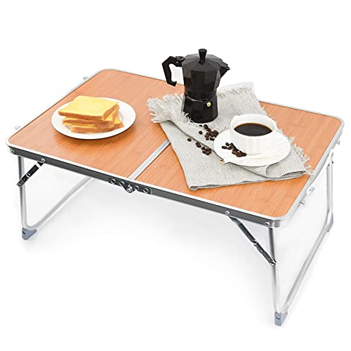 Lap Desk, Laptop Desk with LED Light, Bed Table Desk