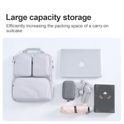 SAIKIT Laptop Briefcase Bag, Over Luggage Organizer for Carry On Bag, Protective Computer Bags