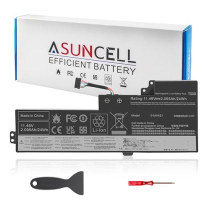 ASUNCELL 01AV421 T470 T480 Laptop Battery Replacement for Lenovo ThinkPad A475 A485 TP25 Series Notebook SB10K97578 01AV419 01AV420 01AV489 SB10K97576 SB10K97577 11.46V 24Wh 2095mAh - color: 01AV421