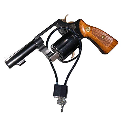 Mind and Action California DOJ-Approved Keyed 15'' Cable Gun Lock 3-Pack
