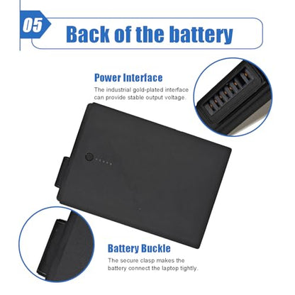 53.5Wh XVJNP Laptop Battery Replacement for Dell Latitude 5430 Rugged Latitude 7330 Rugged Series 6JRCP 06JRCP M0TN3 0M0TN3 KD1CT 451-BCWQ 11.4V - size: 5.08*3.37*0.59 inch XVJNP