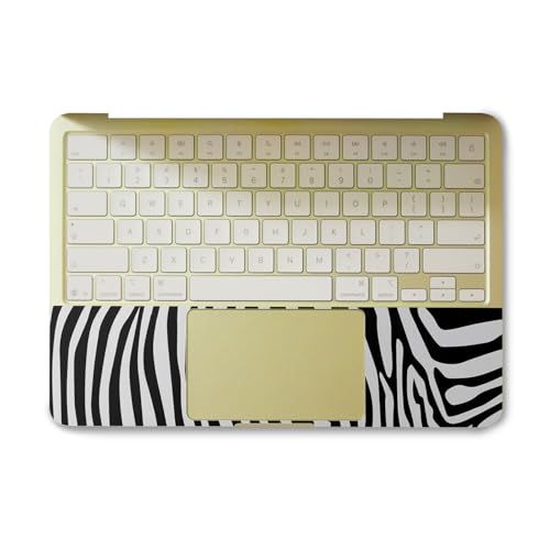 Laptop Skin Compatible with Apple MacBook Neo - Black Zebra - Premium 3M Vinyl Protective Wrap Decal Cover - Easy to Apply | Crafted in the USA by MightySkins - color: Black Zebra, size: MacBook Neo Full Cover Skin, style: Matte Finish