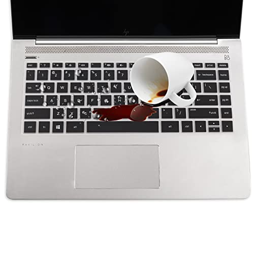 Keyboard Cover for HP Laptop 14/HP Pavilion 14-dq 14-cf/fq, HP 14 Ultrabook, HP 14-dq0052dx 14-dq0703dx 14-dq2089wm 14-dq0760dx 14-dq0032dx 14-dq0004dx 14-dq0762dx 14-dq0761dx 14-dq0054dx 14-dq1043dx - color: Black