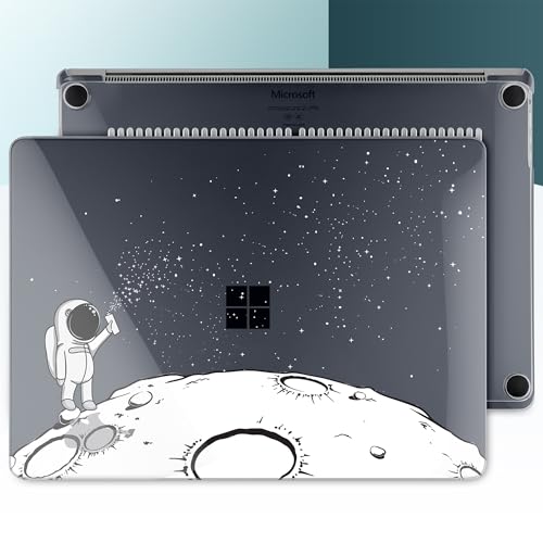 Batianda AstroGrid Case for Microsoft Surface Laptop 15 inch, Astronaut | Fits Surface Laptop for Business 8th Edition 2026 & Surface Laptop 7 2024, 4-in-1 Accessories Bundle, Slim Durable Hard Shell - color: Astronaut