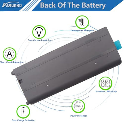 CF-VZSU48 Laptop Battery Replacement for Panasonic Toughbook CF-19 CF19 MK1 MK2 MK3 MK4 MK5 MK6 MK7 MK8 Series CF-VZSU48U CF-VZSU28 CF-VZSU48R CF-VZSU50 CF-VZSU58U 10.65V