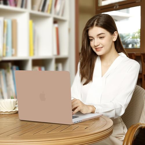 MOSISO Compatible with MacBook Pro 16 inch Case M5 M4 M3 M2 M1 2026-2021 | A3429 A3428 A3403 A3186 A2991 A2780 A2485, Protective Hard Shell Case&Keyboard Cover&Screen Film&Pouch, Bronze Brown - color: Bronze Brown
