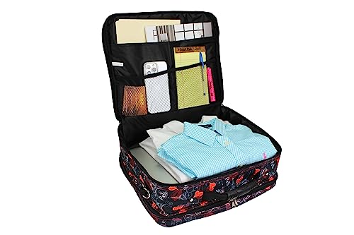 World Traveler Rolling 17-Inch Laptop Briefcase Computer Case - Paris Pink - color: Paris Pink