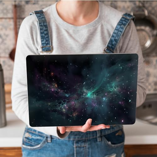 Universal Laptop Skin Sticker with 2 Wrist Pad Skins, Waterproof Scratch Resistant Vinyl Laptop Cover Decal, Cut to Fit for 11–15.6 Inch MacBook HP Dell Lenovo, Cosmetic Sky - color: Cosmetic Sky
