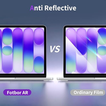 Fotbor 2 Pack for 2026 MacBook Neo 13-Inch Anti Reflective Screen Protector, Anti Blue Light PET Screen Protector Ultra Clear for Macbook Neo 13 Inch