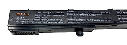 GHU A31N1319 A41N1308 Laptop Battery Replacement for Asus X551 X551C X551CA X551M X551MA X451 X451CA X451M X451MA D550 D550MA A41, Compatible with 0B110-00250100 A31LJ91