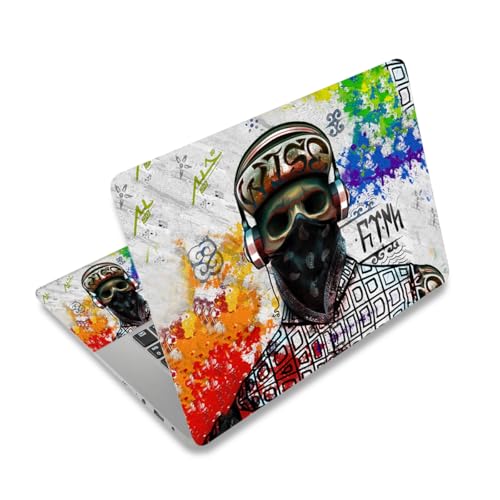 Laptop Skin Sticker Decal 12 .1 13 13.3 14 15 15.4 15.6 inch Personalized Universal Notebook Vinyl Skin Stickers Cover Art Decal Computer Protector (Cool) - color: Cool