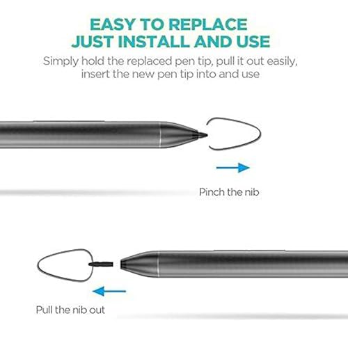 Stylus Pen Tip L04340-001 for HP Pavilion X360 11 Stylus Pen 927229-001 Stylusus. - color: Silver, style: L04340-001