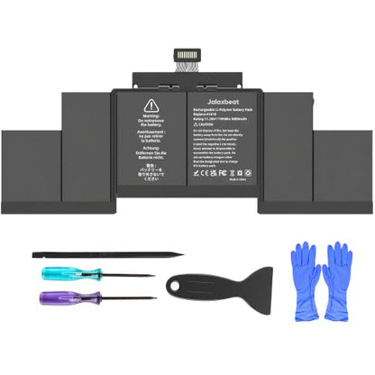 A1398 A1618 Battery Replacement for Apple MacBook Pro 15 inch Retina A1398 Mid 2015 - Long Lasting [99Wh 11.26V 8800mAh] - size: 12.8*4.02*0.35inch A1618