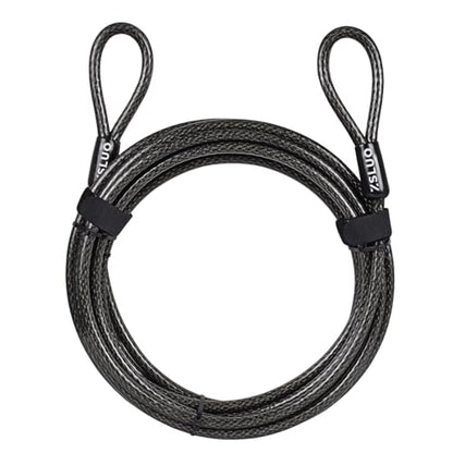 20ft x 3/8" Heavy Duty Cut-Proof Security Cable, Outdoor Equipment - size: 20ft