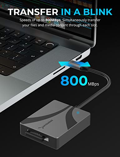 SABRENT USB Type C CFexpress Type A Card Reader [CR-CFXA] - size: CFexpress Type A Reader