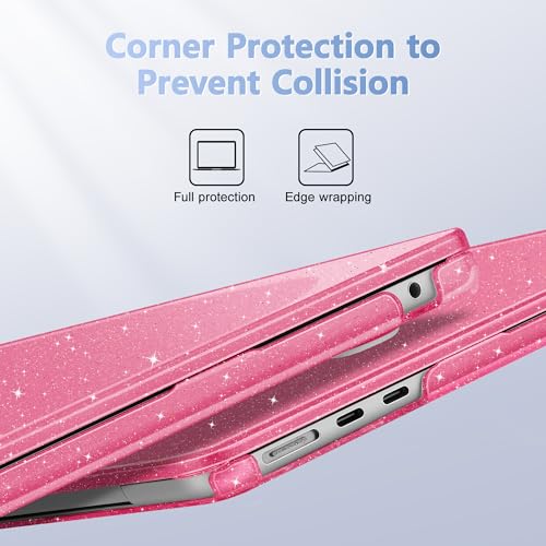 May Chen for 2026 MacBook Air 15 inch Case 2025 2024 2023 A3448 M5 A3241 M4 A3114 M3 A2941 M2 with Liquid Retina Display & Touch ID, Plastic Hard Shell with Keyboard Cover - Peach - color: Peach