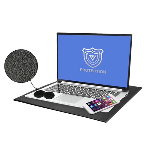 Laptop Pad Protection, Heat Shielding Laptop Pad EMI Blocker Lap Desk, Protector Portable Heat Blocker for Laptop, Tablets and Phones (12"-7.8") - size: 12" x 7.8"