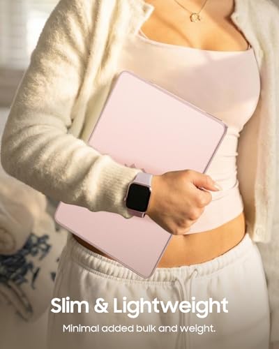 Fintie Case for MacBook Neo 13 Inch with Keyboard Skin & Screen Protector | 2026 A3404, Snap-On Design, Slim Fit, Matte Hard Shell Cover, Fingerprint Resistant, Frost Blush - color: Frost Blush