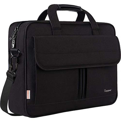 Taygeer Laptop Bag 15.6 Inch, Business Briefcase for Men Women, 15inch Water Resistant Messenger Shoulder Bag | Shoulder Strap, 52" Universal Replacement Laptop Shoulder Strap