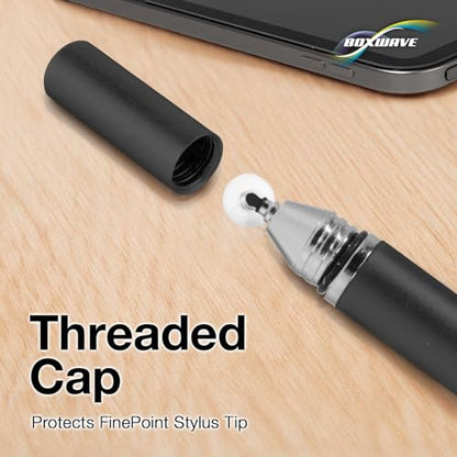 BoxWave Stylus Pen Compatible with Hayward OmniLogic Wallmount Remote - FineTouch Capacitive Stylus, Super Precise Stylus Pen - Jet Black
