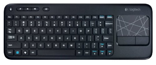 Logitech Wireless Touch Keyboard K400 with Built-in Multi-Touch Touchpad