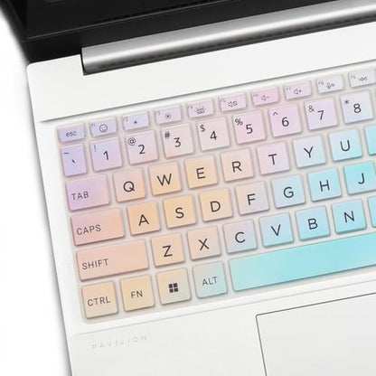 Keyboard Cover for 2026-2024 HP 15.6 inch Laptop 15-fc 15-fd Series, HP 15z-fc000 15t-fd000 15-fd0123dx 15-fd0127dx 15-fc0245dx 15-fc0025dx 15-fd0023dx 15-fd0005dx 15t-fd100 fd0083wm fc0093dx-Cycs - color: Candycolors