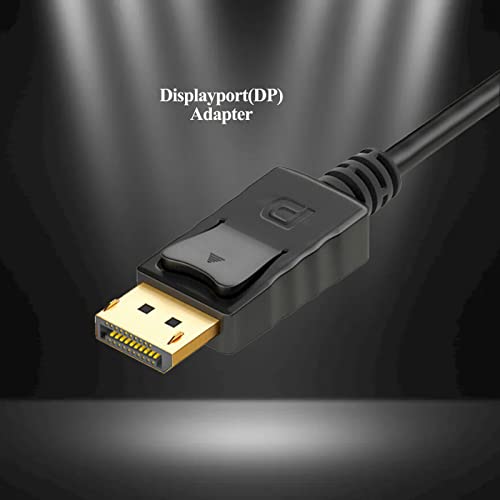 DisplayPort to VGA Adapter, Gold Plated Display Port Converter (Male to Female) for DisplayPort Enabled Desktops and Laptops to VGA Converter Connect Displays… (10Pack, DP) - style: 10Pack
