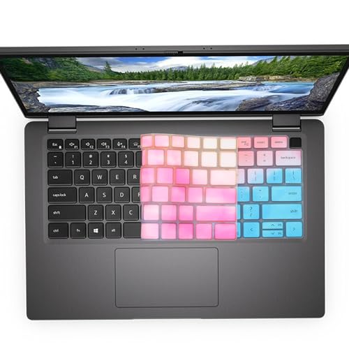 Keyboard Cover for 14 inch Dell Latitude 7410 7420 7430 7440 Notebook, Dell Latitude 5440 5431 5430 5420 3440 14"/Dell Latitude 7520 15.6"/Dell Latitude 9000 9420 9430 9510 9520 Keyboard Skin-Dazzling - color: Dazzling