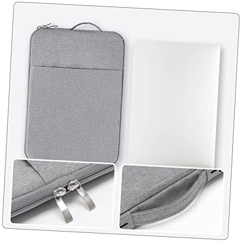 HOMSFOU Laptop Case and Bag for Business and Students Multi-Storage Design for Accessories Stylish Notebook Carrier