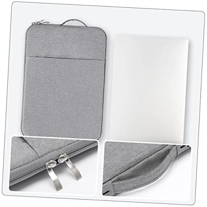 HOMSFOU Laptop Case and Bag for Business and Students Multi-Storage Design for Accessories Stylish Notebook Carrier