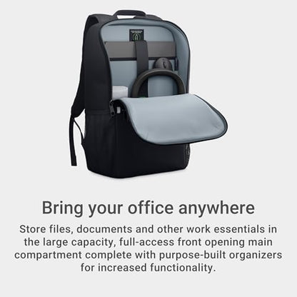 Dell 14-16 EcoLoop Essential Backpack 14-16 - CP3724 - Lightweight, Two Mesh Side Pockets, Built-in Accessories Organizer, Dedicated Padded Laptop Sleeve - Black - color: Black 14-16"