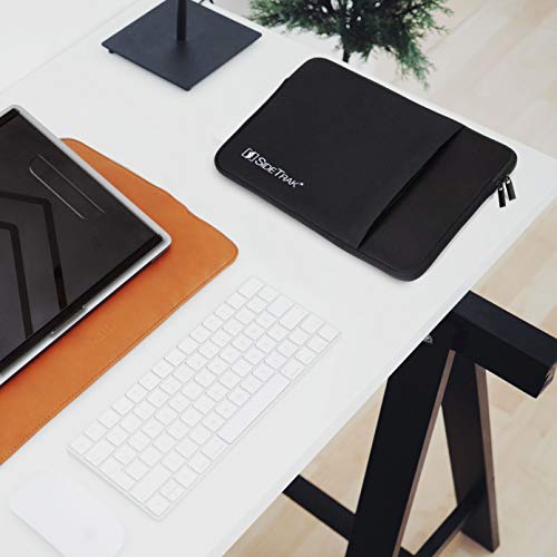SideTrak Portable Monitor & Laptop Case Sleeve | Compatible with Slide & Swivel Monitors and 15” Laptops | Built-in Pocket | Durable & Stretchy Neoprene Material | 15x12 - size: 15x12