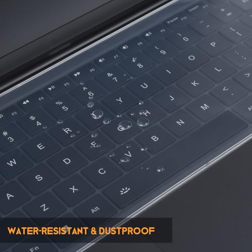 Universal Keyboard Protector Cover Skin for Laptop Notebook 13-14 inch, Ultra Thin Silicone Waterproof Dustproof Keyboard Protector Skin (Size 12.28" X 5.08") - size: 13.3 -14 inch
